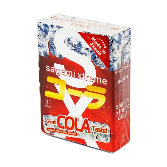 Презервативы Презервативы Sagami Xtreme 0,04 Cola, латекс, 3 шт в Перми