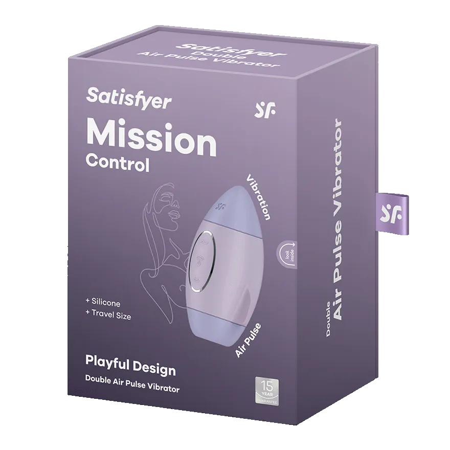 вакуумный массажер satisfyer mission control light purple 060088sa в Перми