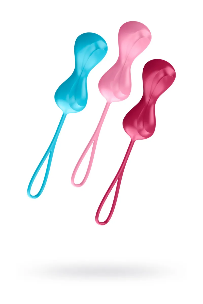 вагинальные шарики satisfyer balls c02 double 3 шт 016495sa в Перми