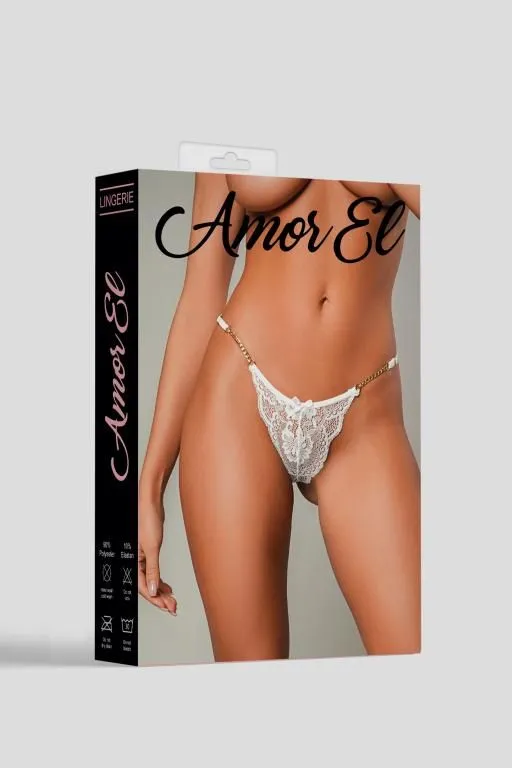 ажурные стринги, белые в Перми