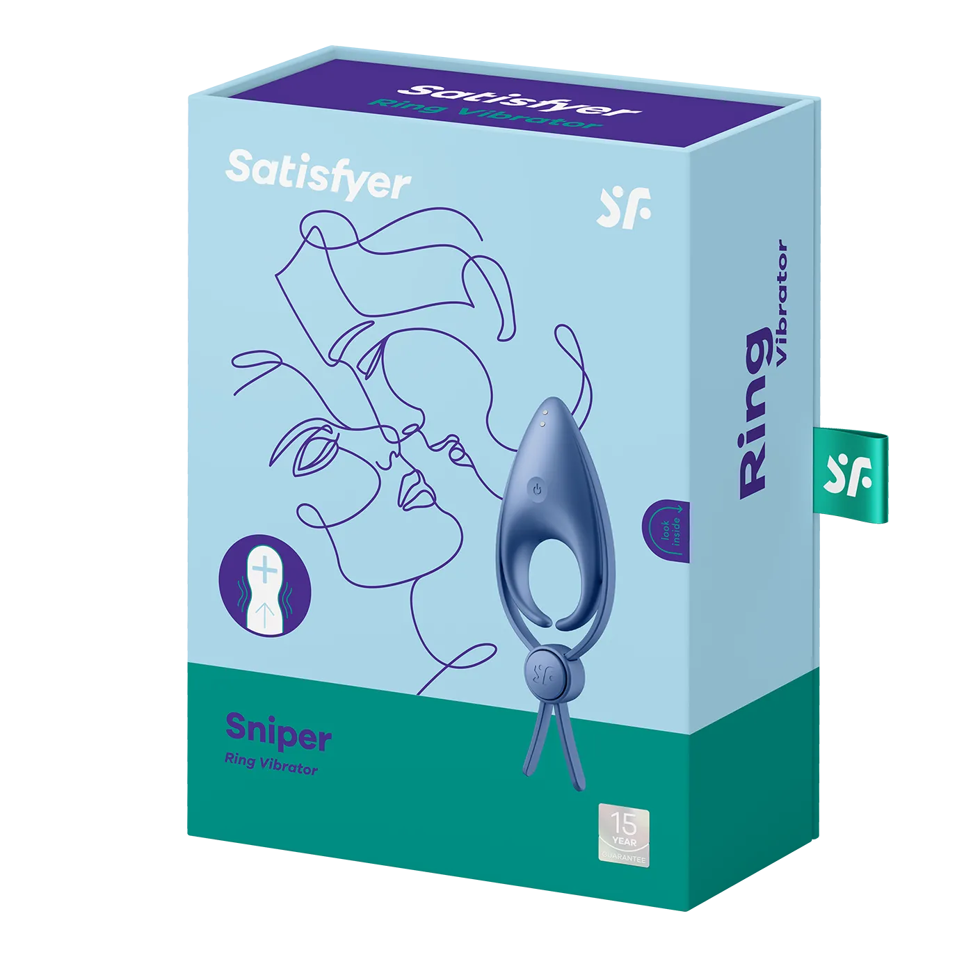 виброкольцо satisfyer sniper blue 018393sa в Перми