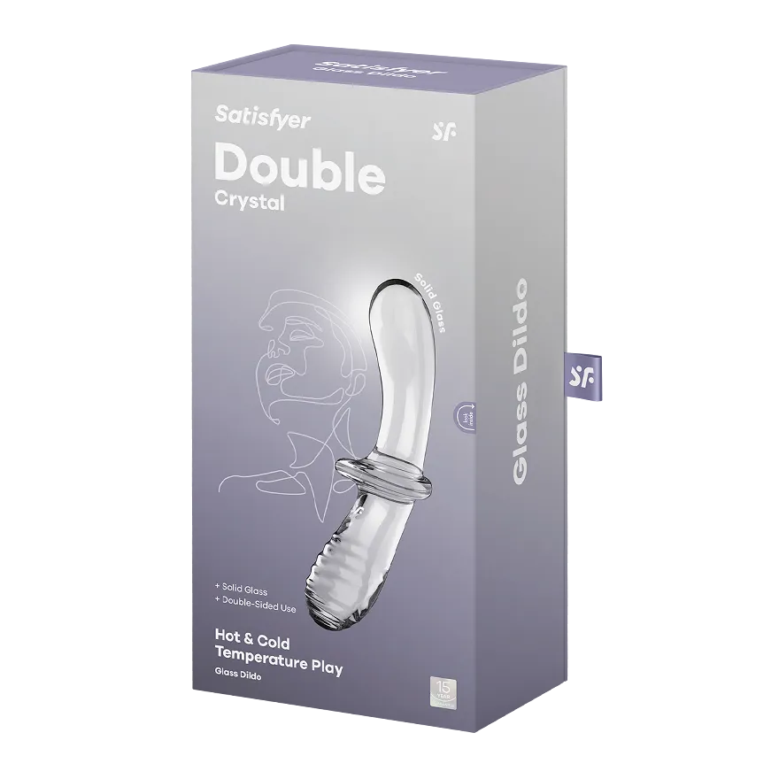 фаллоимитатор satisfyer double crystal transparent 045665sa в Перми
