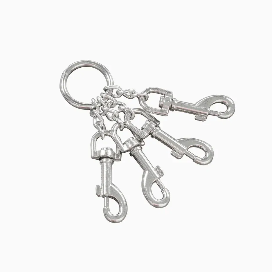 крест из цепи, с карабинами, 15 см в Перми