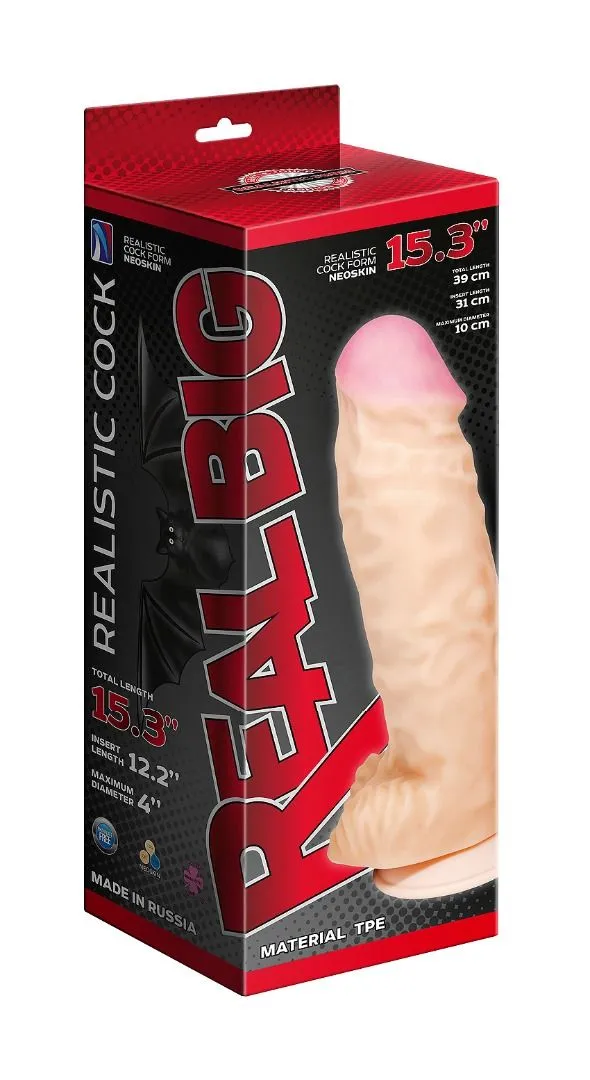 фаллоимитатор real big супергигант с присоской 15.3 в Перми