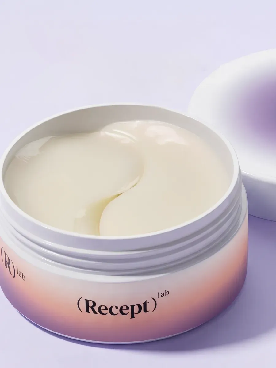 гидрогелевые патчи с кремовой сывороткой и пептидами «recept lab cream-peptide eye patches» в Перми