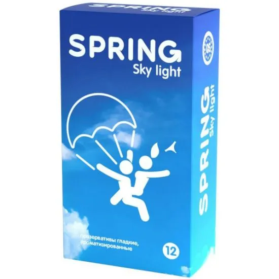 презервативы spring sky light ультра-тонкие, 12 шт в Перми