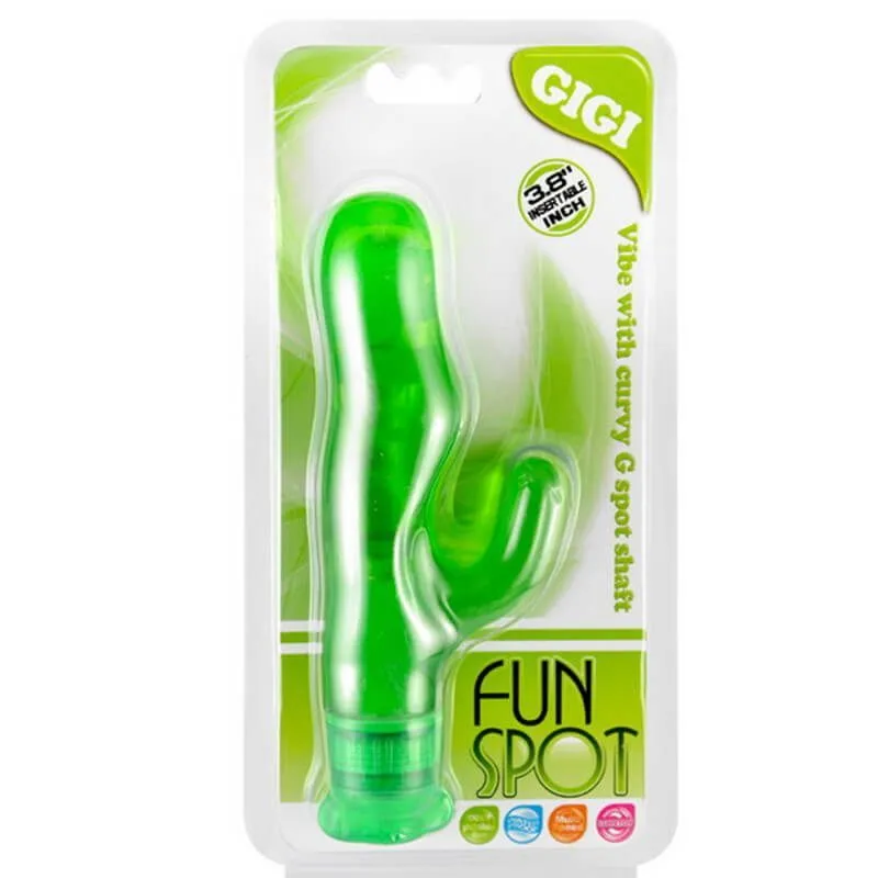 вибратор lovetoy fun spot gigi, зеленый в Перми