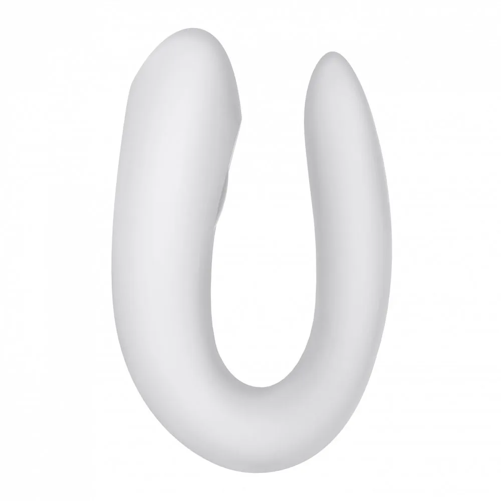 универсальный массажер для пар satisfyer double joy белый в Перми
