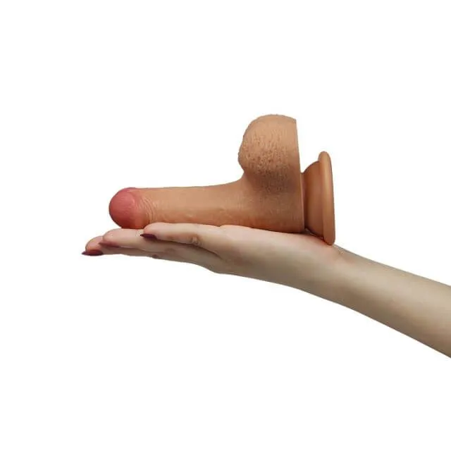 вибратор с мошонкой lovetoy gabe, телесный в Перми