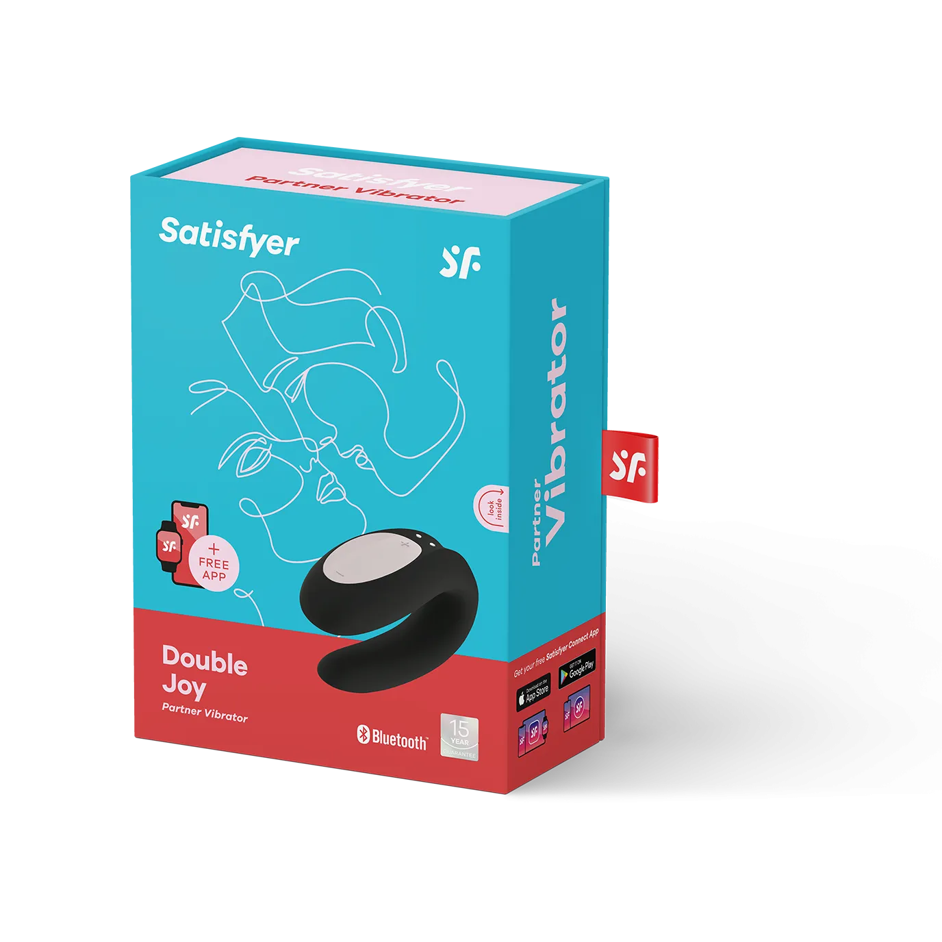 вибромассажер для пары satisfyer double joy black 002392sa в Перми