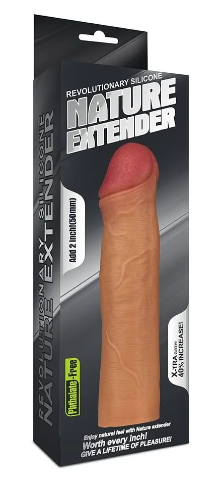 насадка на член lovetoy nature extender, телесная в Перми