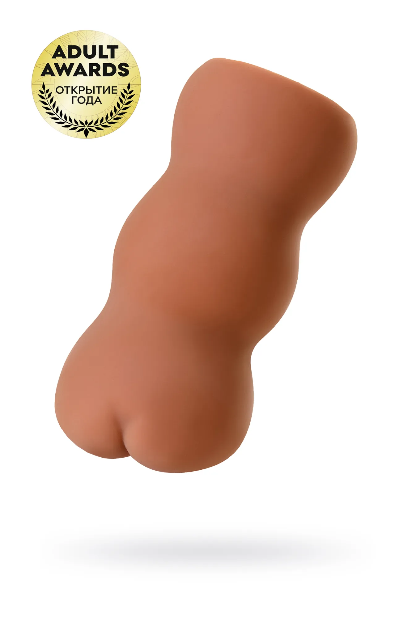 мастурбатор реалистичный kokos tongggo black angel с двойным слоем tpr, телесный, 16 см в Перми