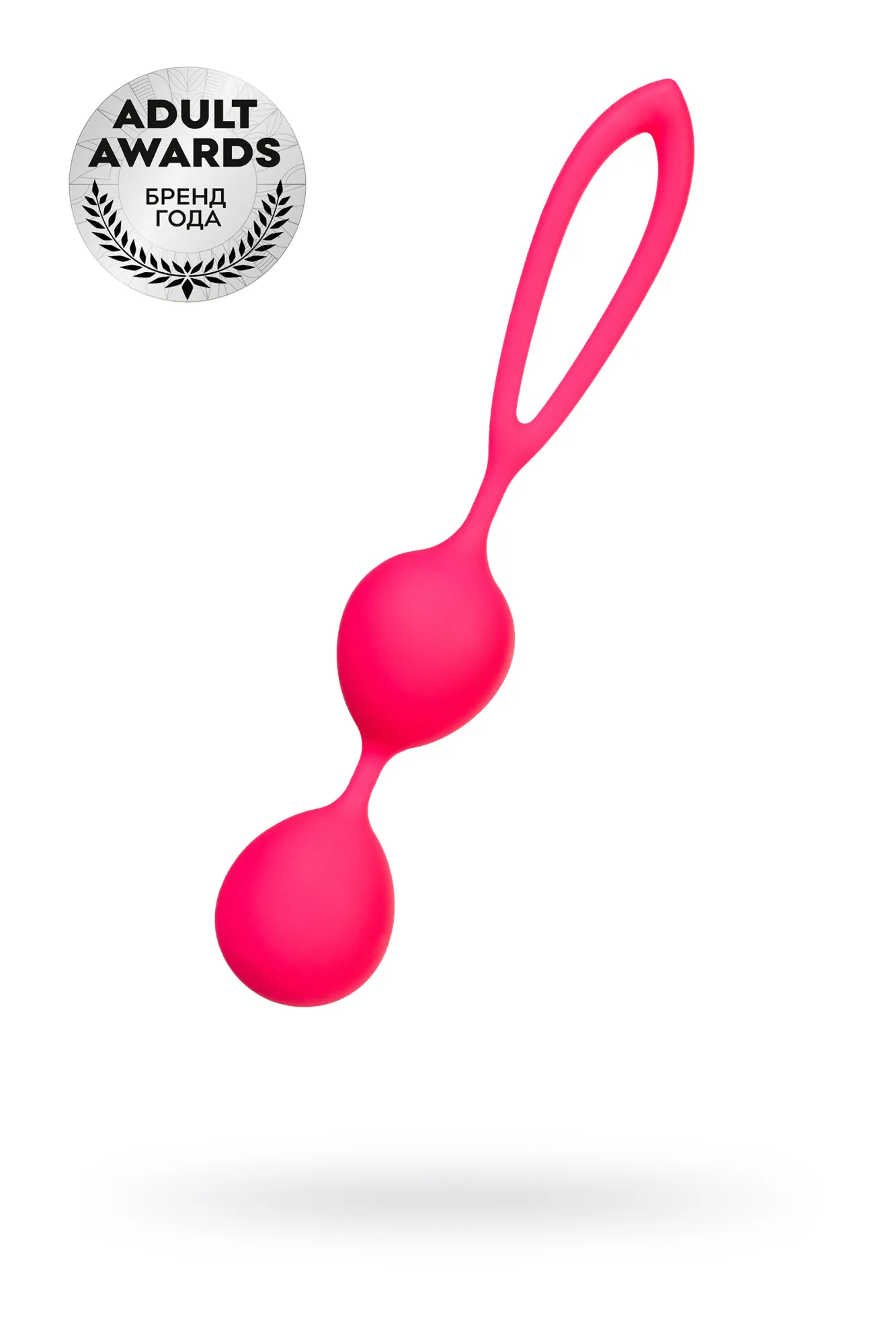 вагинальные шарики a-toys by toyfa rai, силикон, розовые, 17 см в Перми