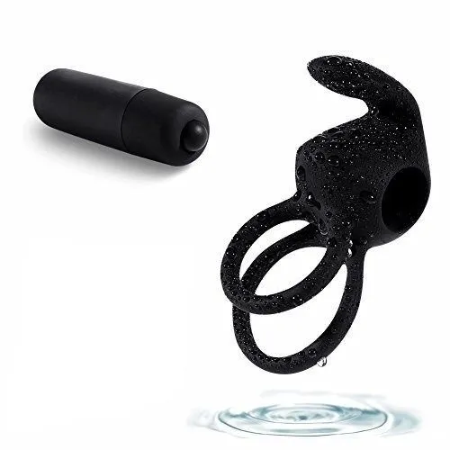 виброкольцо lovetoy power clit duo, черное в Перми