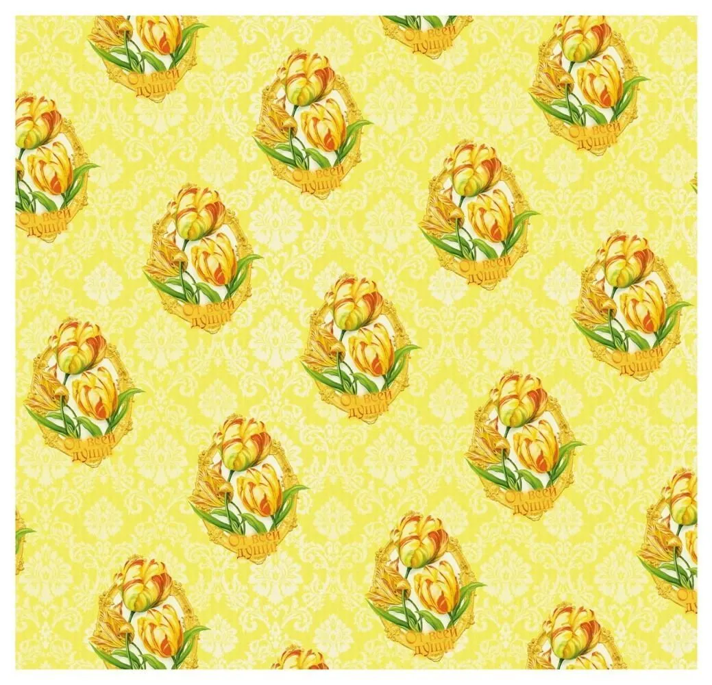 набор для упаковки подарка сима ленд роскошный тюльпан, с аромабумагой в Перми