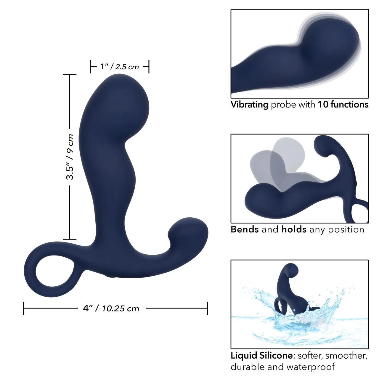 вибромассажер viceroy rechargeable command probe в Перми