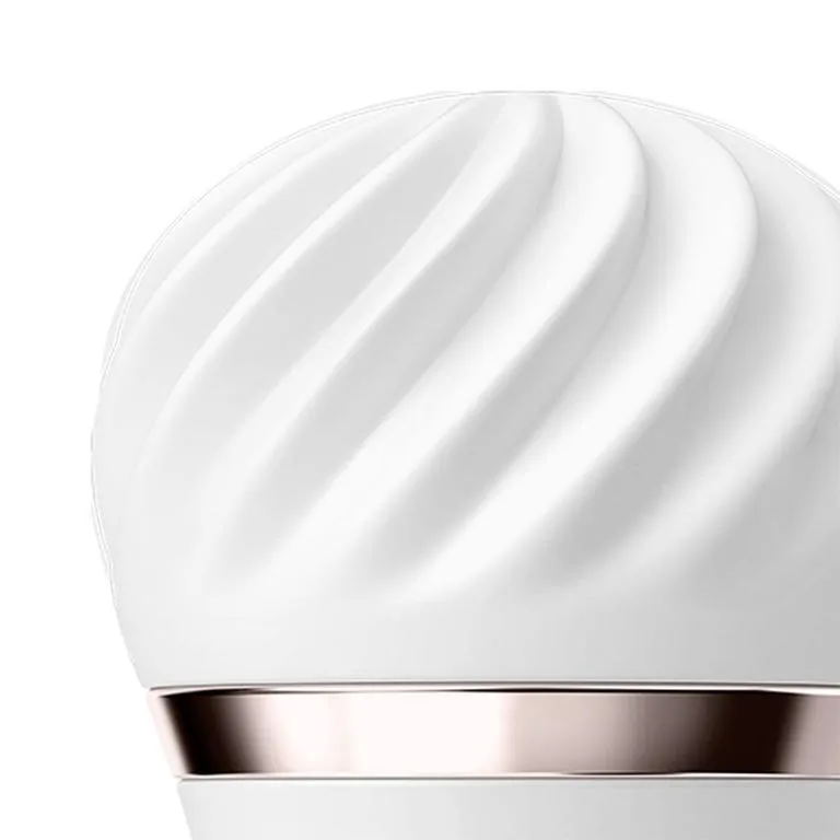 мини вибромассажер little wand - белый с серебряным в Перми