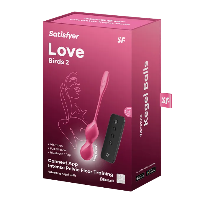 вагинальные шарики с вибрацией satisfyer love birds 2 pink 002941sa в Перми