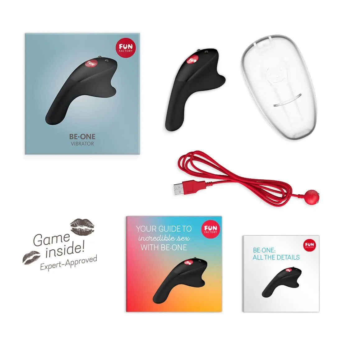 минивибратор на палец be-one черный в Перми