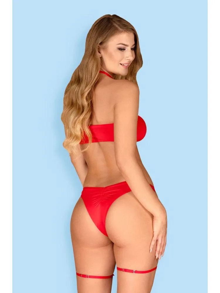 Эротическое кокетливый комплект нижнего белья kissmas в Перми