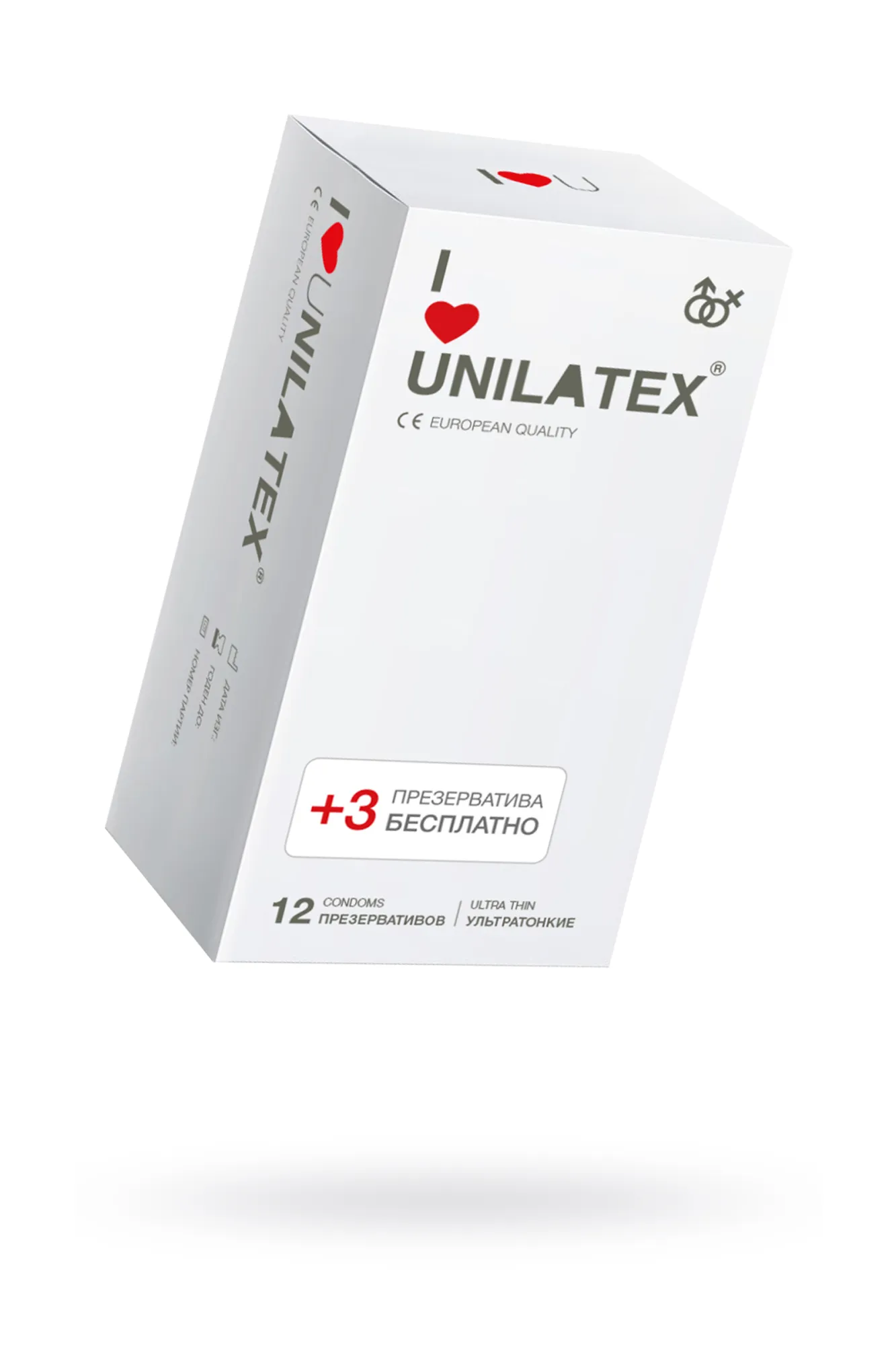 презервативы unilatex, natural ultrathin, ультратонкие, 19 см, 5,4 см, 15 шт. в Перми