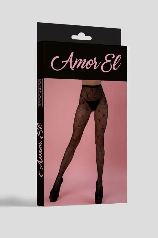 Эротическое колготы с рисунком amor el (s/l) в Перми