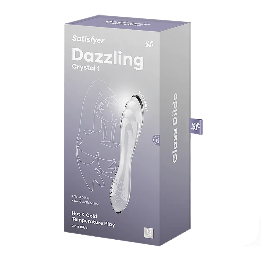 фаллоимитатор satisfyer dazzling crystal 1 transparent 045658sa в Перми