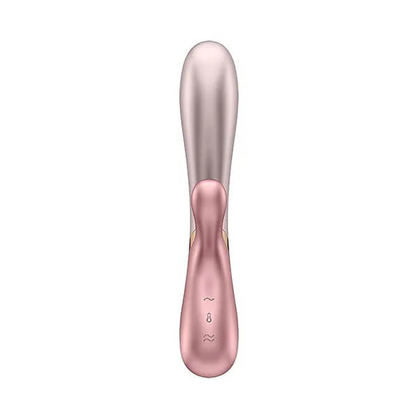 вибромассажер satisfyer hot lover с нагревом и приложением, розовый в Перми
