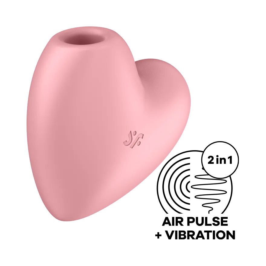 вакуумный массажер satisfyer cutie heart light red 037264sa в Перми