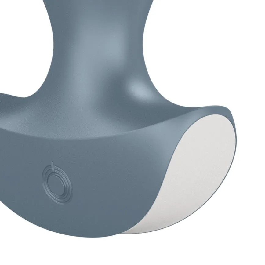 пробка анальная с вибрацией satisfyer lolli plug 2, голубая в Перми