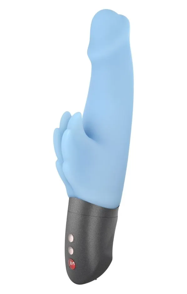 вибратор fun factory wicked wings battery plus, светло-голубой в Перми