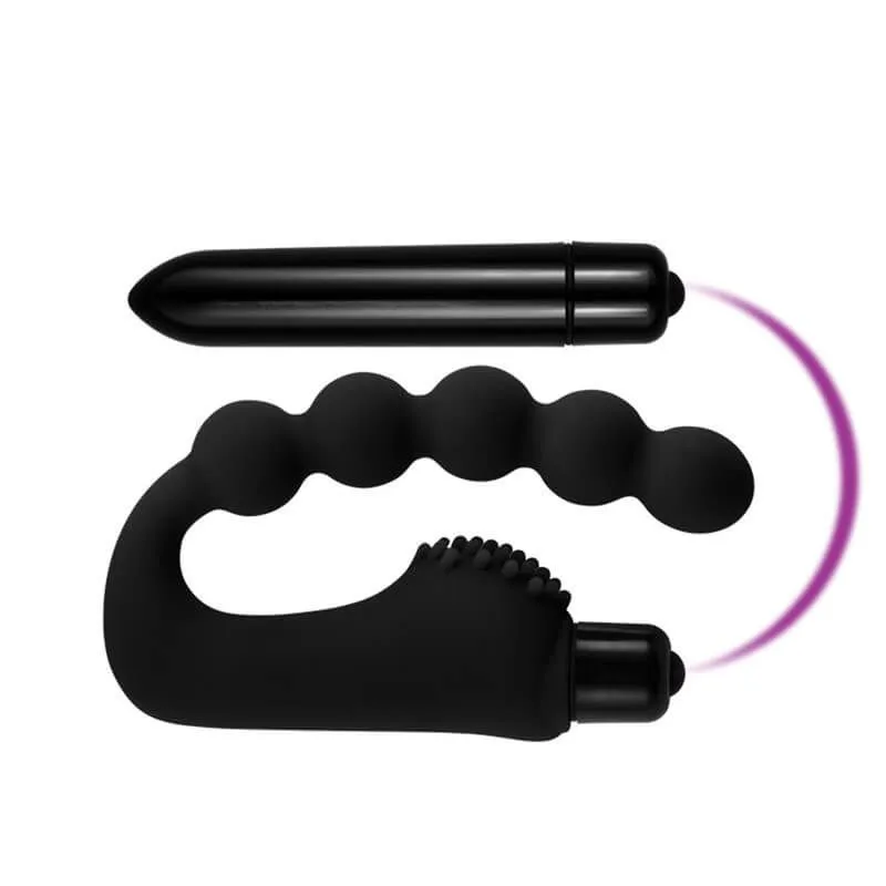 стимулятор простаты lovetoy silicone power beads, с вибрацией в Перми