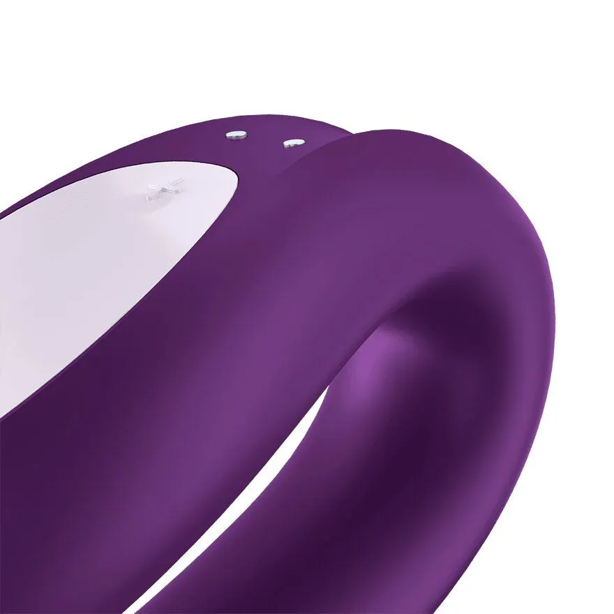 универсальный массажер для пар satisfyer double joy, фиолетовый в Перми