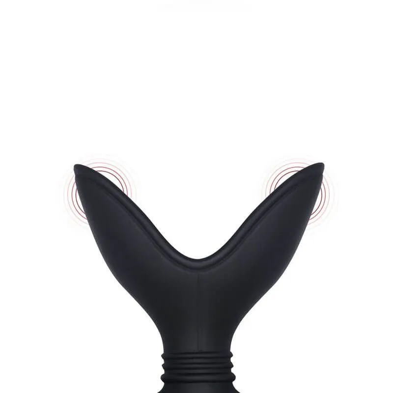 стимулятор с вибрацией lovetoy booty blaster, чёрный в Перми