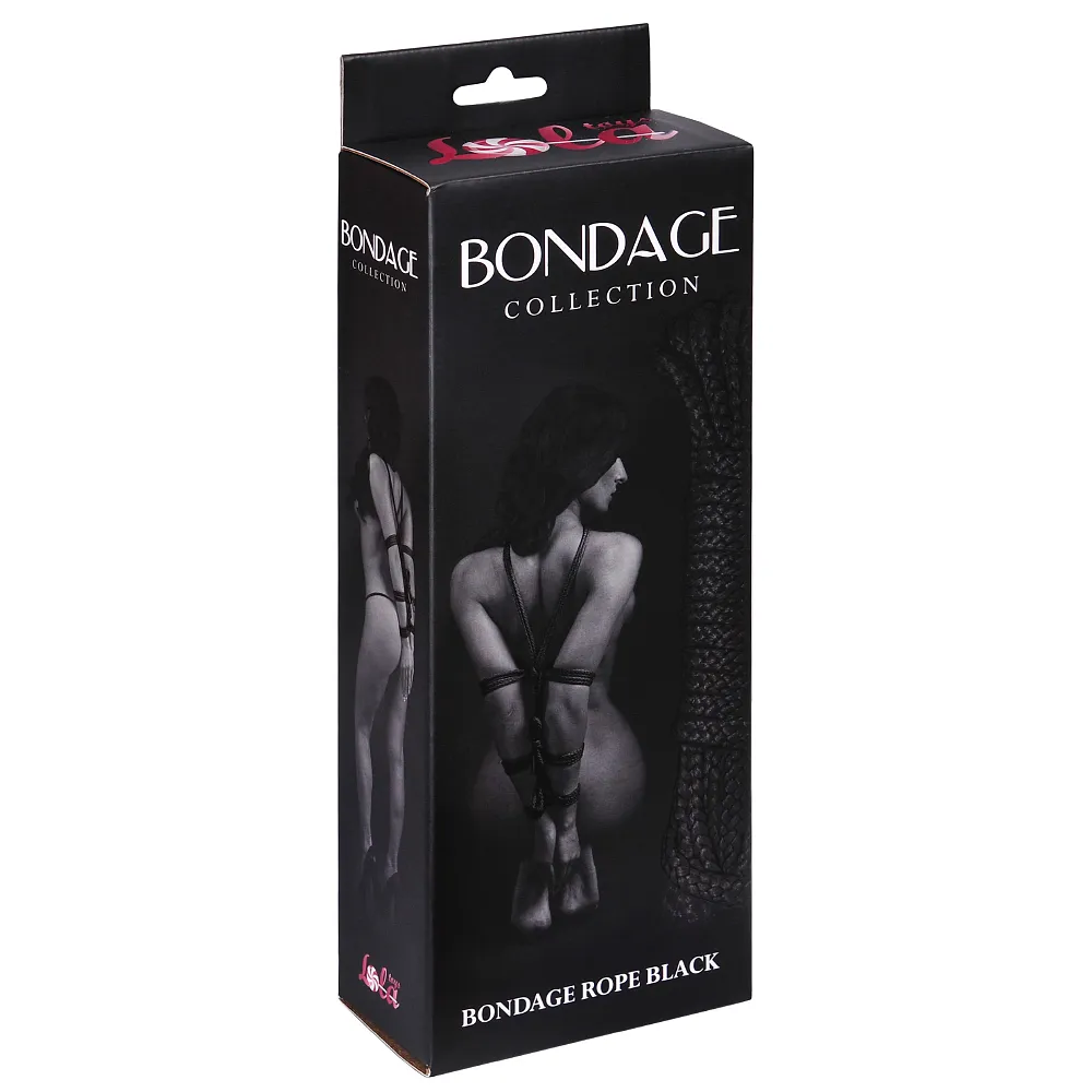 веревка bondage collection black 9м 1040-01lola в Перми