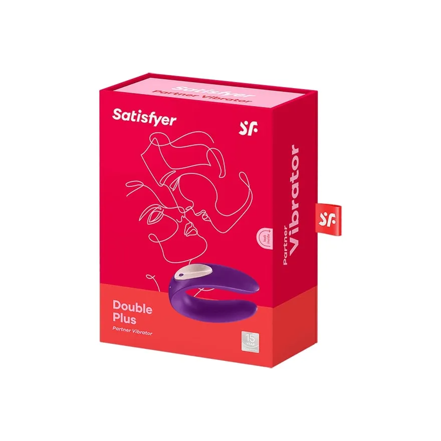 Вибромассажер для пар Satisfyer Double Plus
