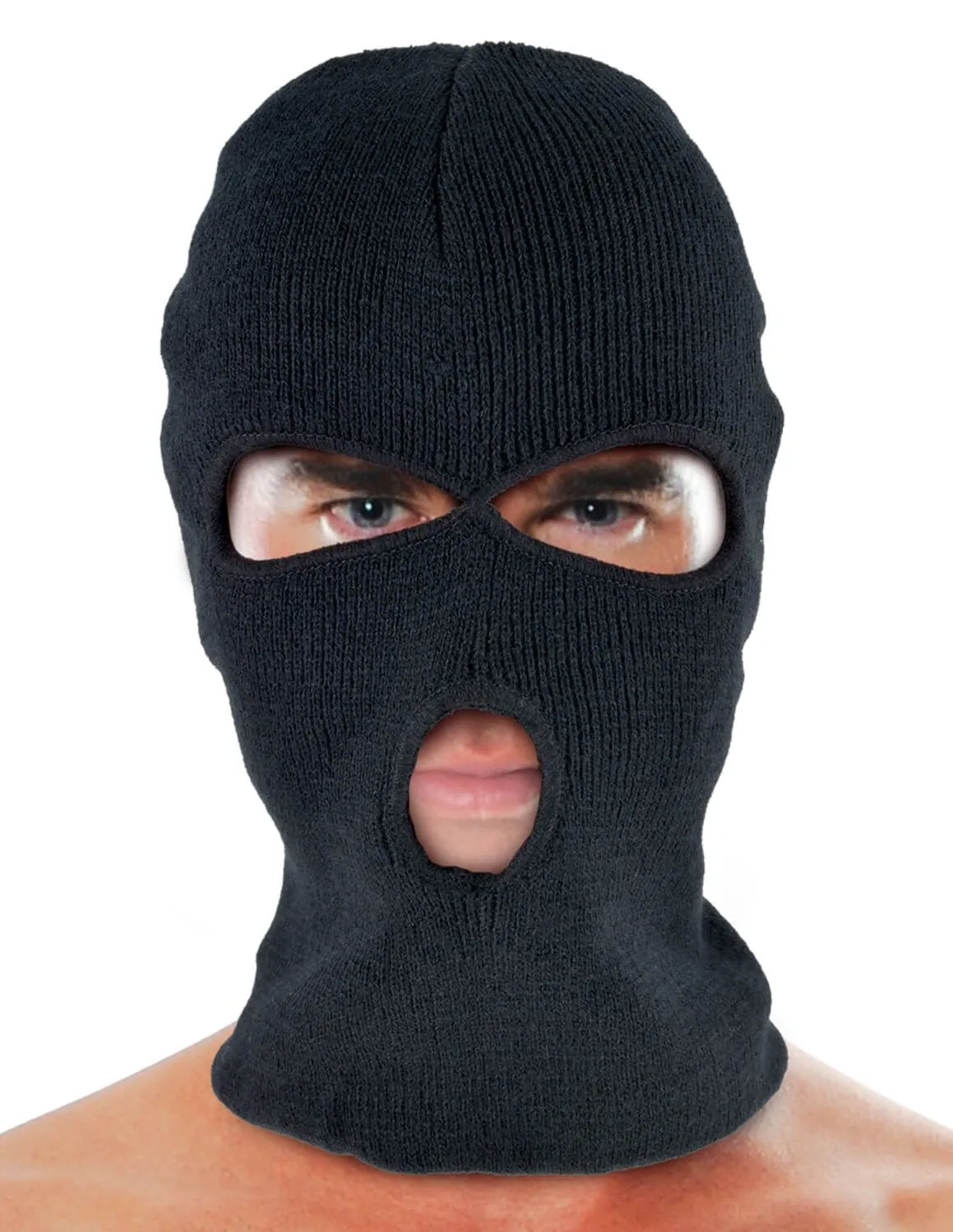 Маска Pipedream Home Invasion, черная, one size