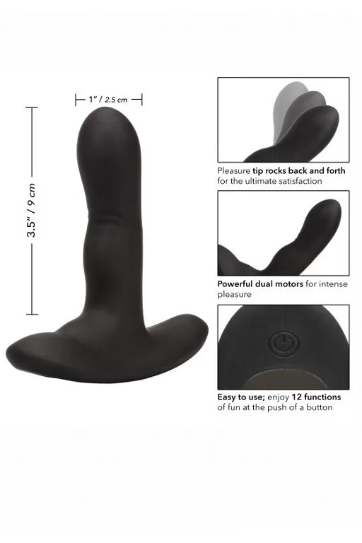 перезарежаемый силиконовый анальный стимулятор wireless rocking probe с функцией «манящее движение» в Перми