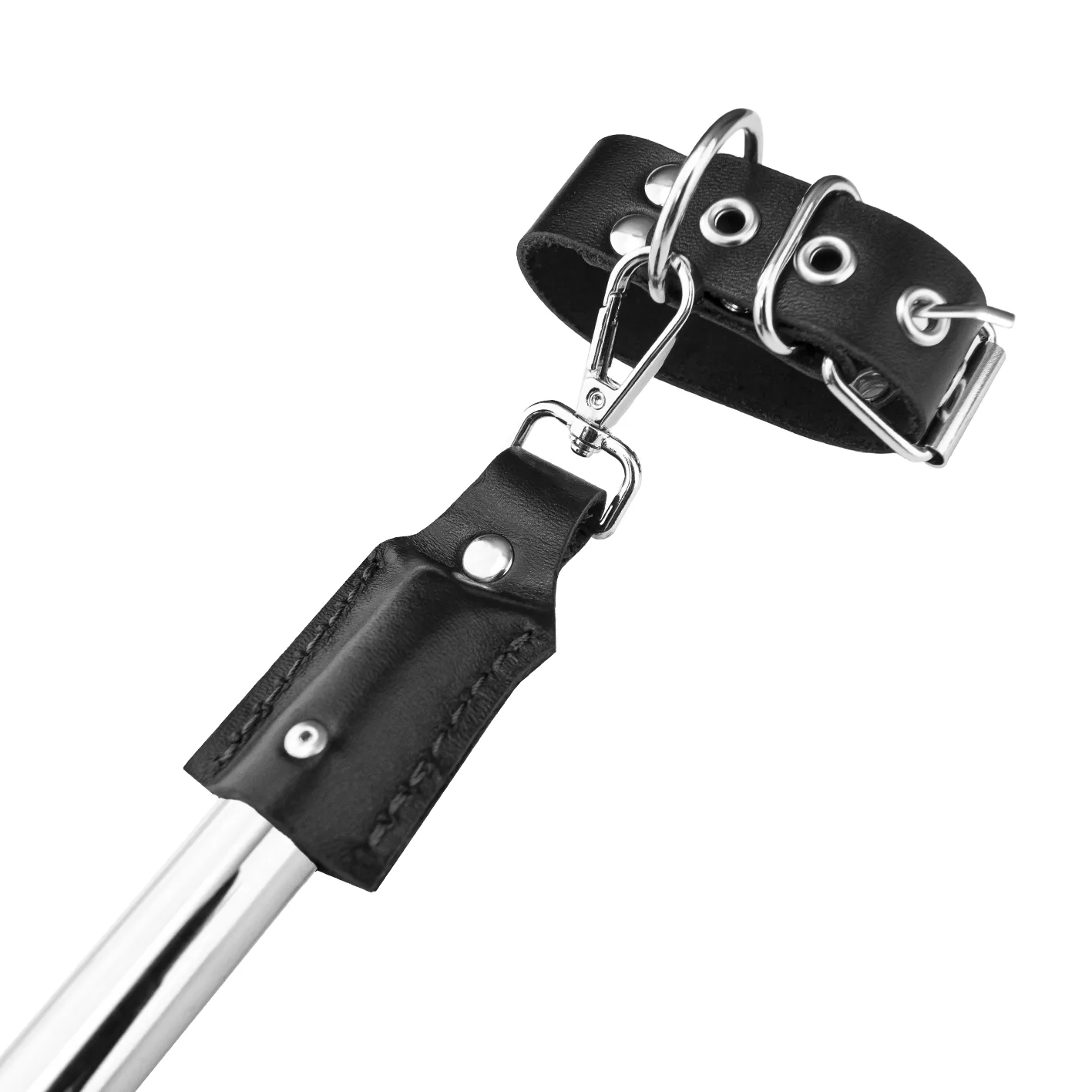 металлическая распорка с ошейником и наручниками pinkrabbit в Перми