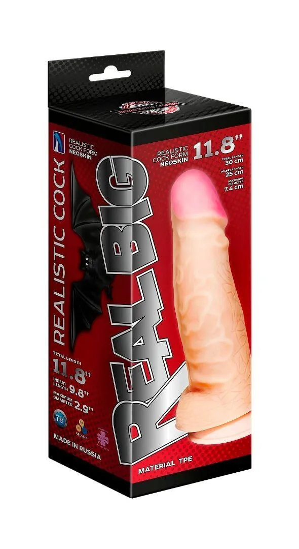 фаллоимитатор неоскин супергигант с присоской в коробке в Перми