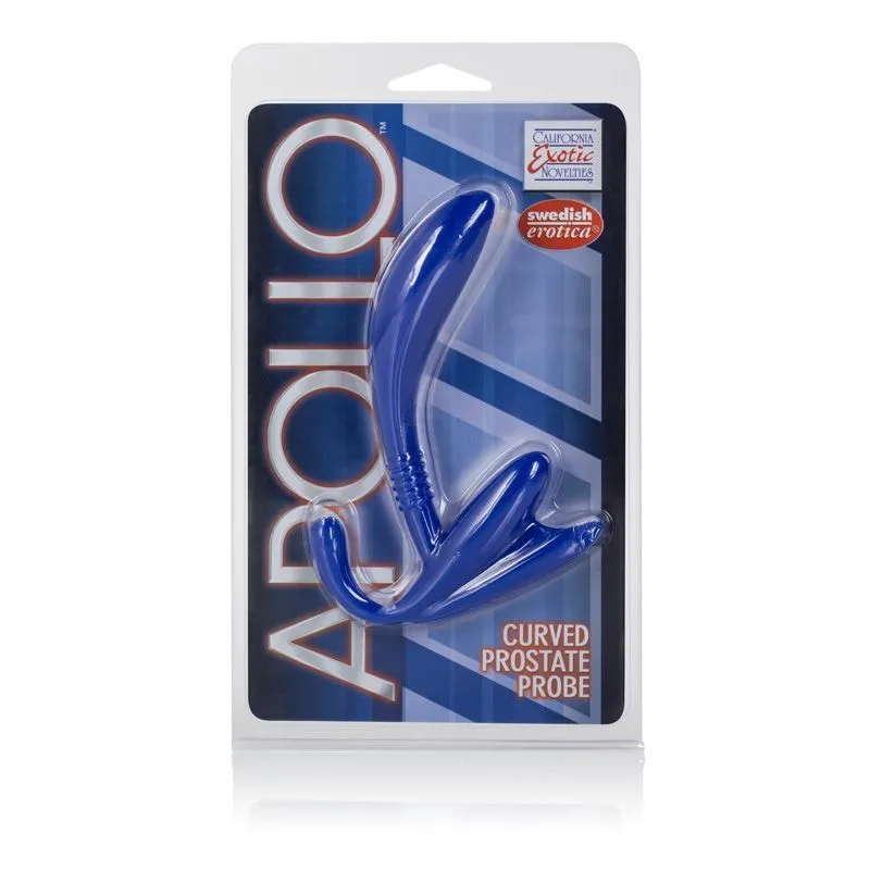 стимулятор простаты california exotic novelties curved prostate probe, синий в Перми