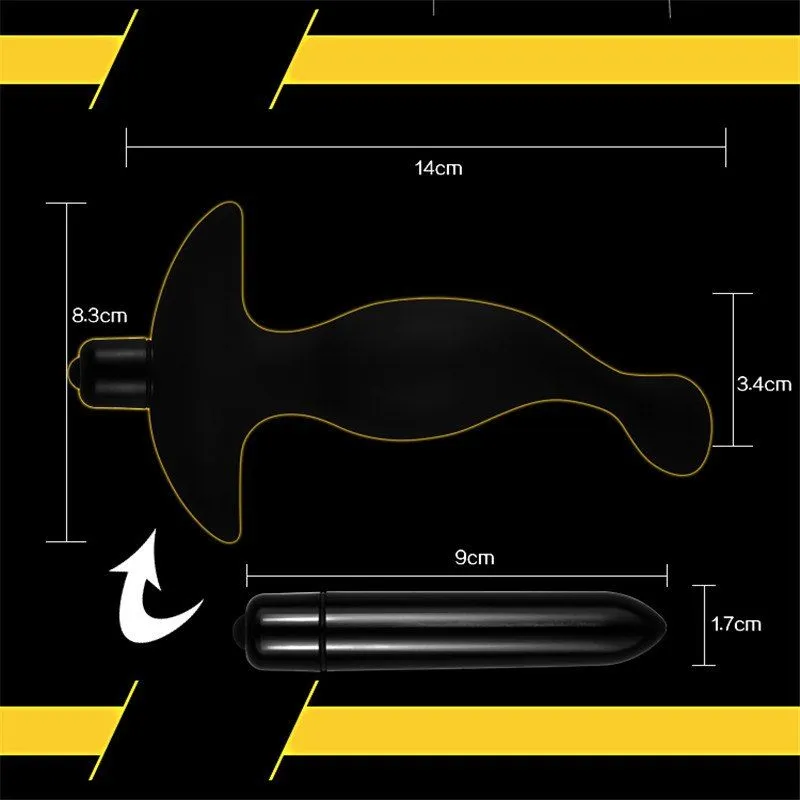 анальная пробка фигурная lovetoy p spot plug, чёрная в Перми