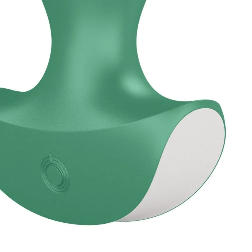 пробка анальная с вибрацией satisfyer lolli plug 2, зелёная в Перми