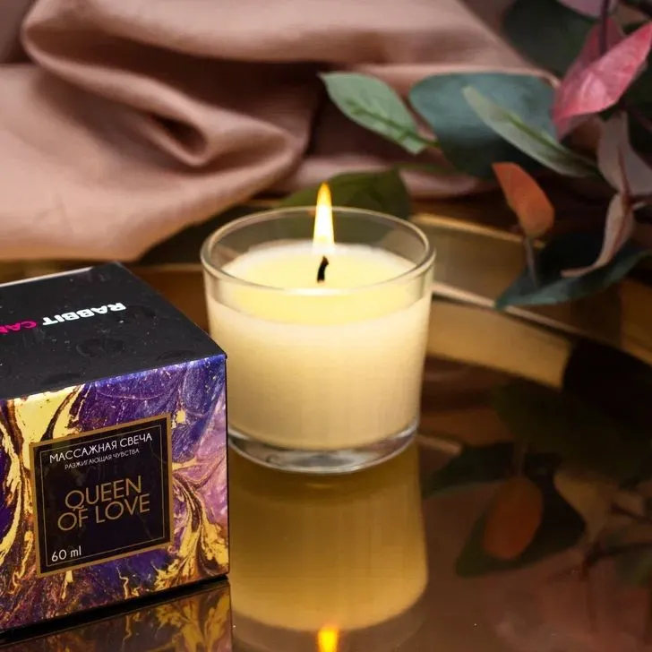 свеча массажная pinkrabbit, аромат queen of love, 60 мл в Перми