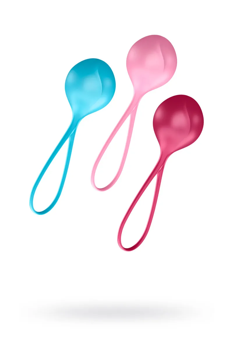 вагинальные шарики satisfyer balls c03 single 3 шт 016501sa в Перми