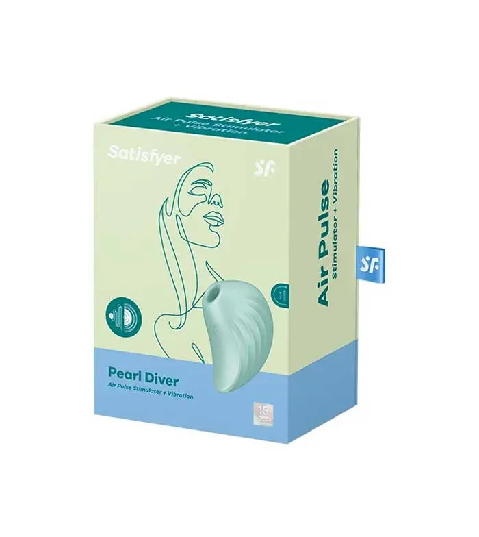 вакуумный массажер satisfyer pearl diver mint 037233sa в Перми