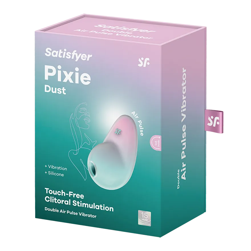 вакуумный массажер satisfyer pixie dust мятно-розовый 049724sa в Перми