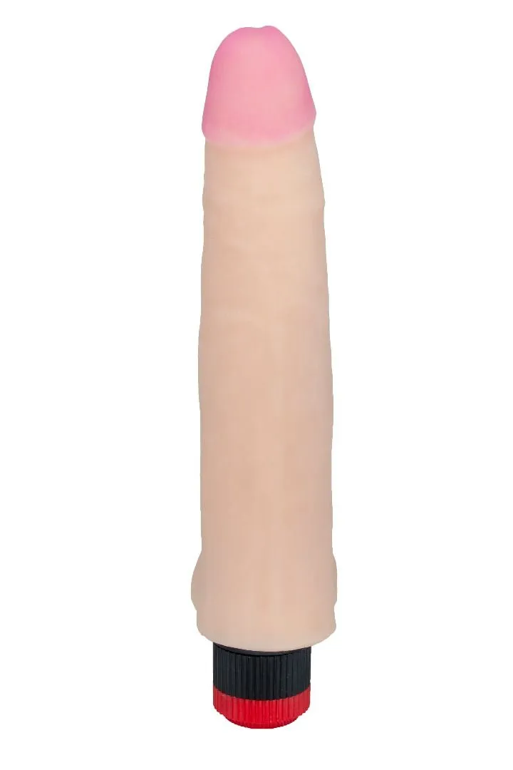 вибратор с мошонкой lovetoy android long, телесный в Перми