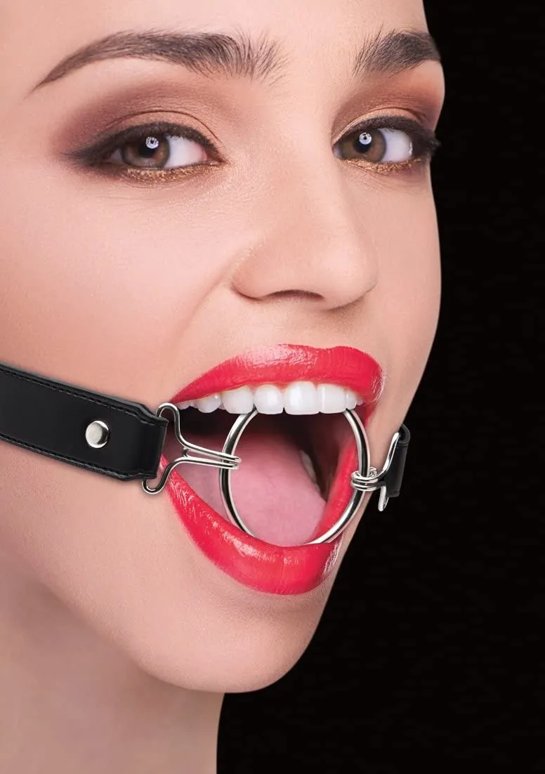 кляп-кольцо ring gag xl, черный в Перми