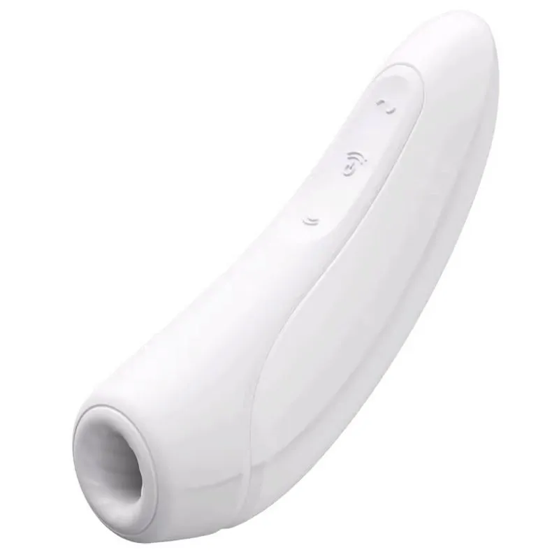 Вакуум-волновой бесконтактный cтимулятор Satisfyer Curvy 1+, белый